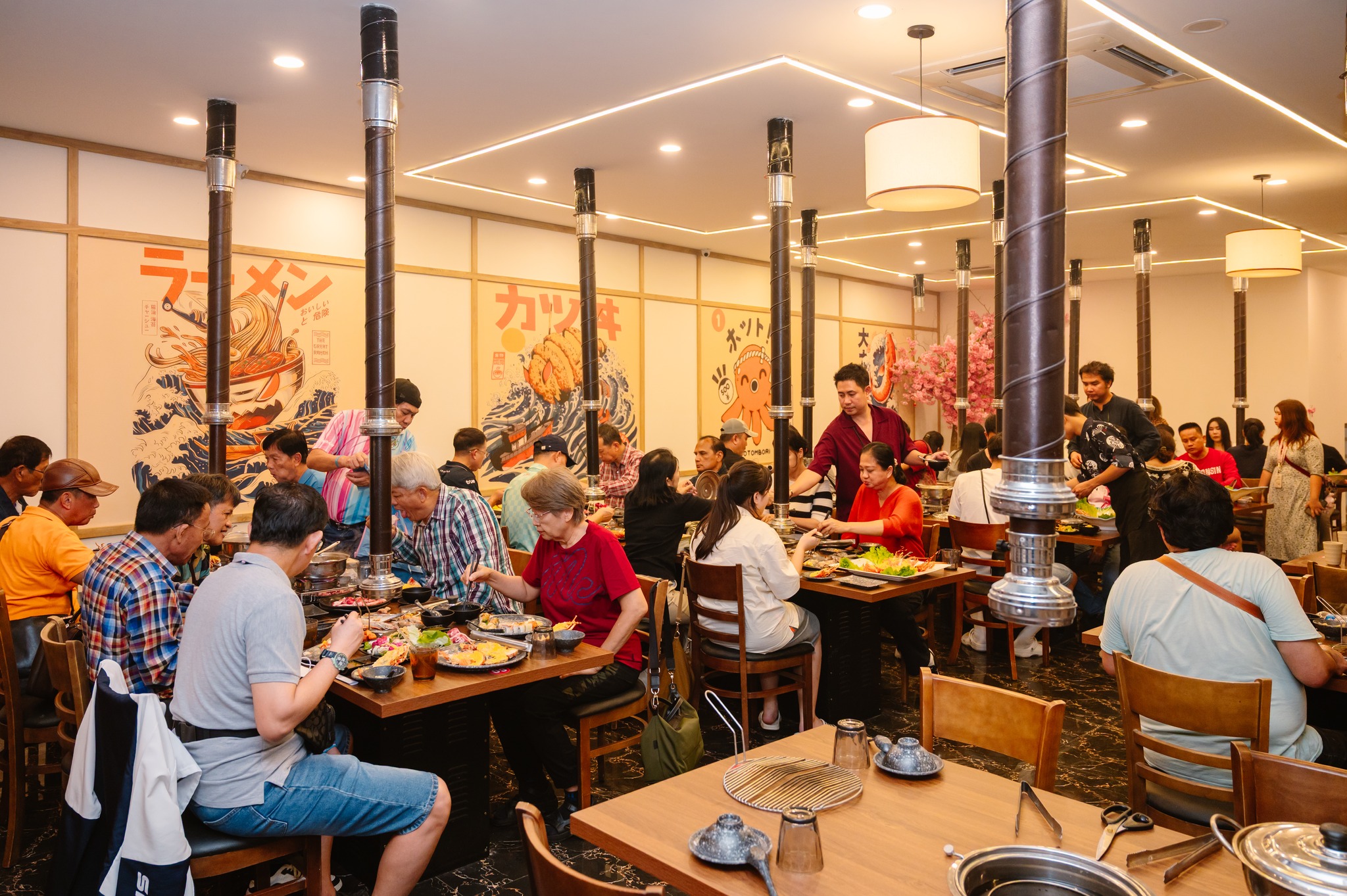 không gian thoáng đãng tại Bababa