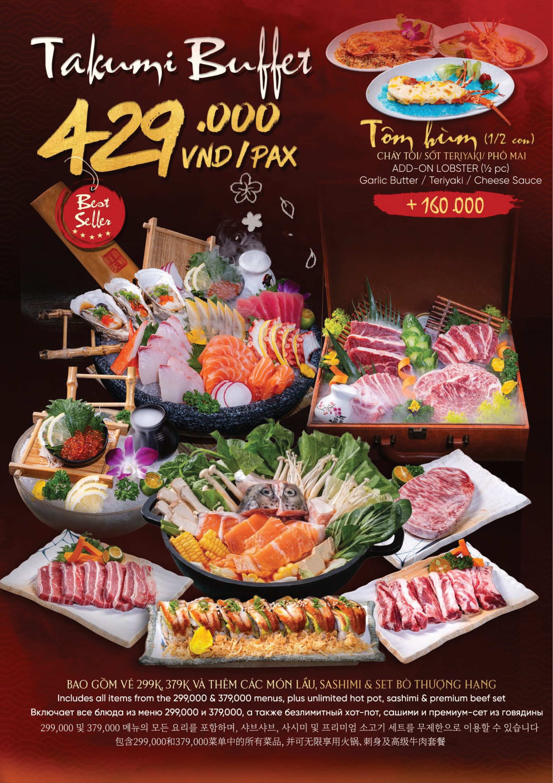 Menu mới 429k của Bababa Phú Quốc